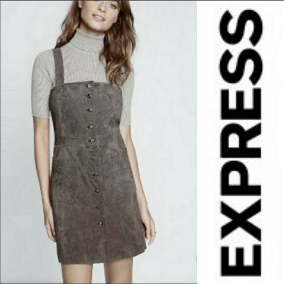 ✨HP✨Button Front Patch Pocket Sheath Dress✨ - Picture 1 of 7